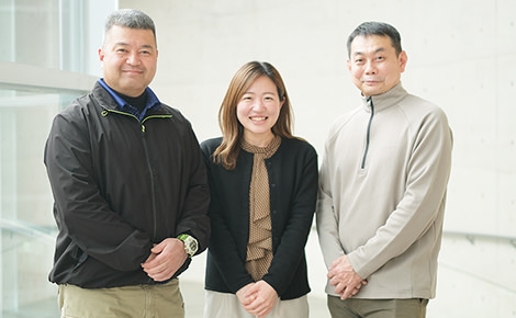 古墳館のスタッフの写真